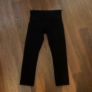 Lululemon black leggings - size 4